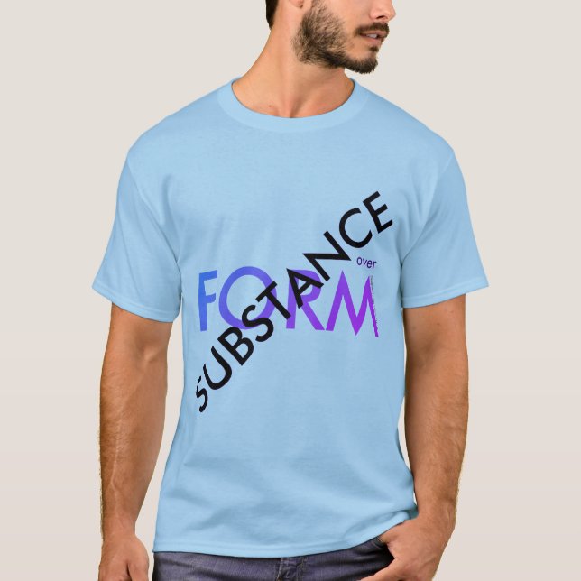 "Ämne över formulär" T-shirt (Framsida)