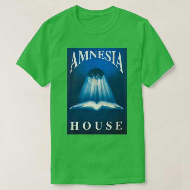 Amnesia House Rave Flyer T Shirt (Design framsida)