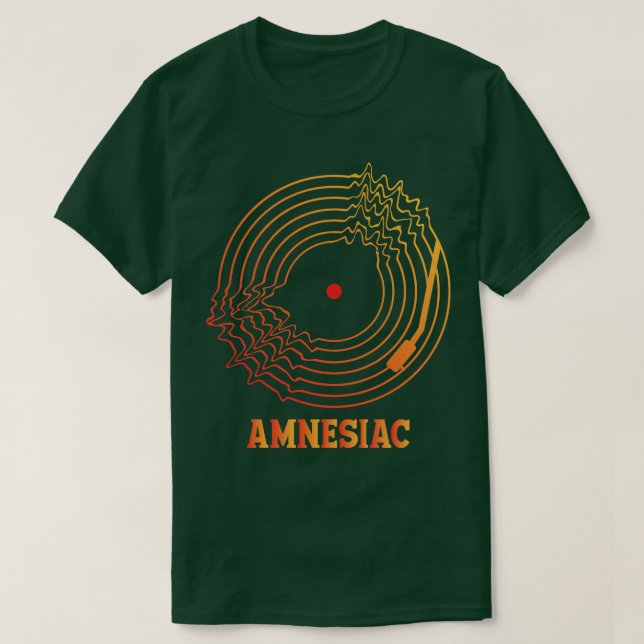 AMNESIAC RADIOHEAD T SHIRT (Design framsida)
