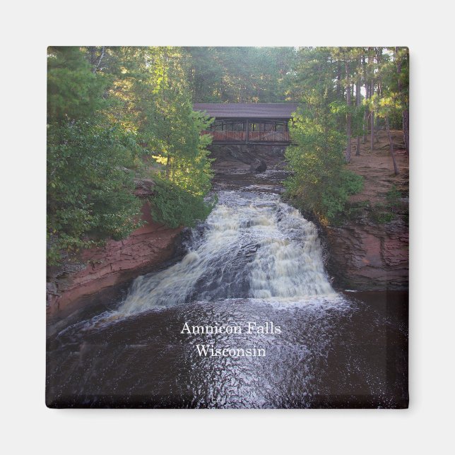 Amnicon Falls magnet (Framsidan)