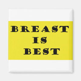 Amning är bäst magnet