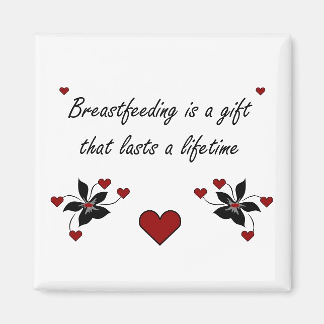 Amning är ett gift magnet (Framsidan)