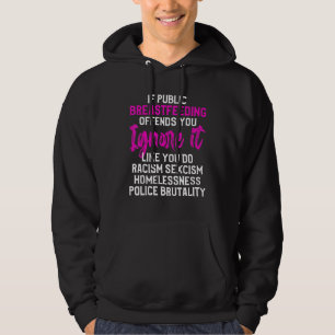 Amning Medvetenhet om amning Mjölk Amning Hoodie