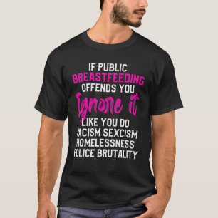 Amning Medvetenhet om amning Mjölk Amning T Shirt