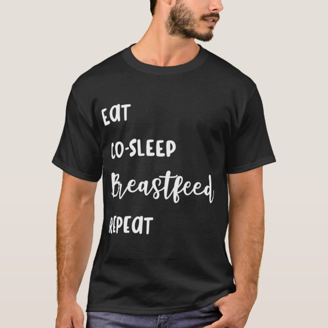 Amning Öron och balansorgan Amning Upprepning Lös  T Shirt (Framsida)