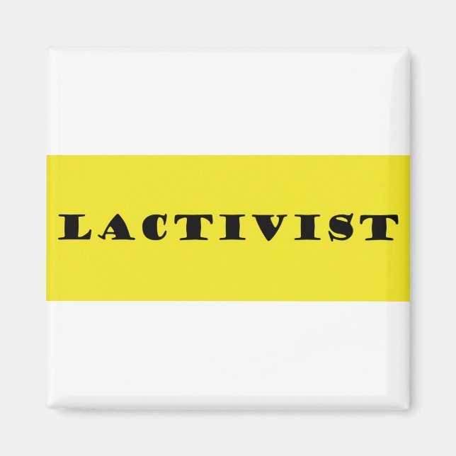 Amningsaktivist Magnet (Framsidan)