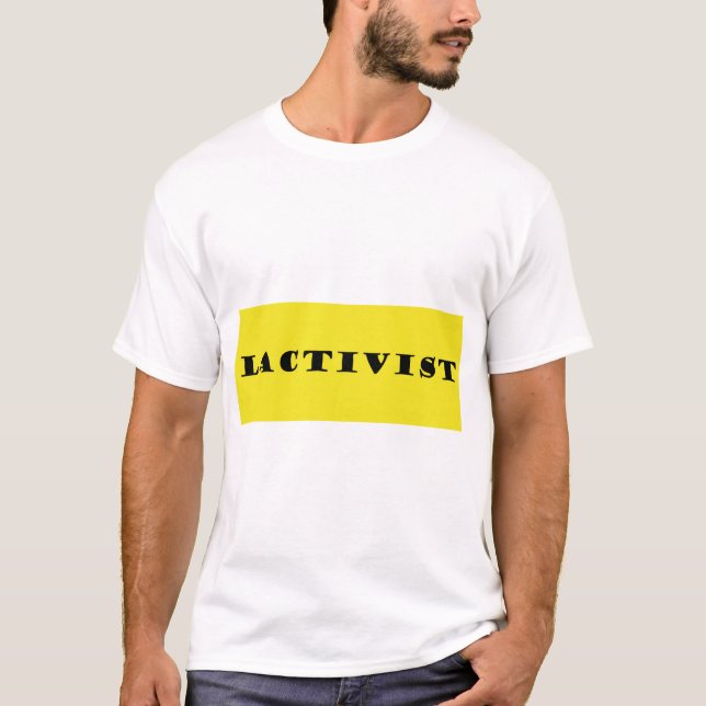 Amningsaktivist T Shirt (Framsida)