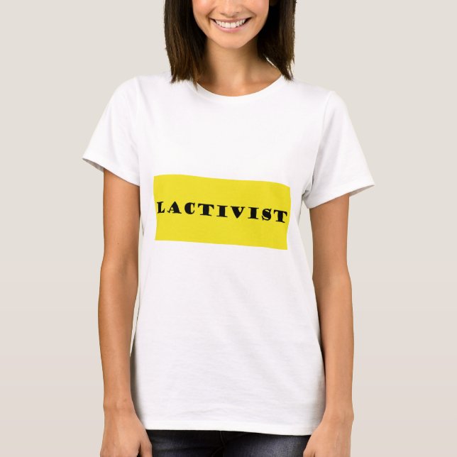 Amningsaktivist T Shirt (Framsida)