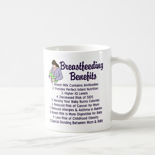 Amningsfördelar Amning Konsulttant Kaffemugg (Höger)