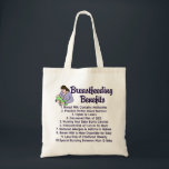 Amningsfördelar Förteckning över amningsmedel Rådg Tygkasse<br><div class="desc">Med den här produkten behöver du aldrig försvara ditt beslut att amma igen. Breast mjölk är bäst, så sjuksköterska baby och utbilda andra om fördelarna. Breast mjölk innehåller antikroppar för att skydda dina barn från sjukdomar. Det är utformat för att ge perfekt föda till spädbarn, är kopplat till högre IQ-...</div>