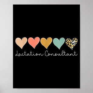 Amningskonsult Leopard Heart, Alla hjärtans dag Poster