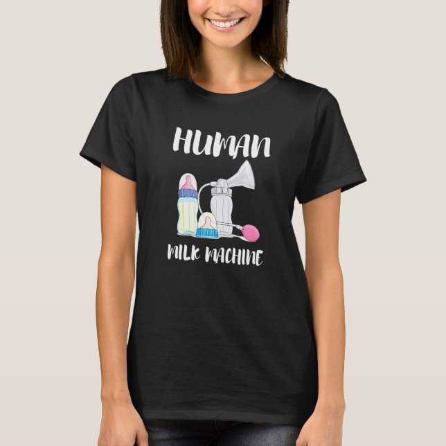 Amningsmedvetenhet Moderskap Amning Mjölk Ma T Shirt (Framsida)