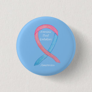 Amniotic Fluid Embolism Awareness Ribbon Pin Knapp