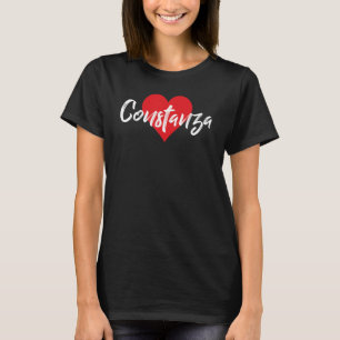 Amo A Constanza Primer Nombre Yo Corazón T Shirt