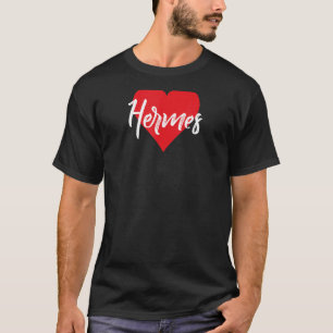 Amo A Hermes Primer Nombre Yo Corazón T Shirt