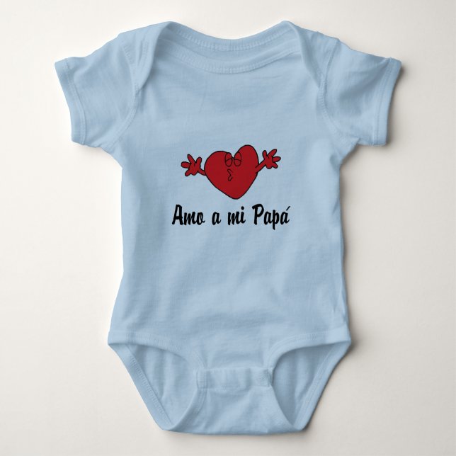 Amo a mi Pappa Tröja (Framsida)