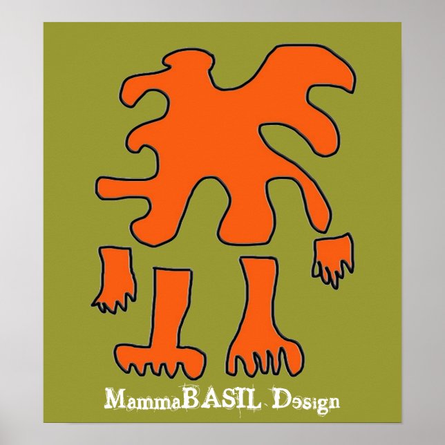 Amoeba Design Poster! Poster (Framsidan)