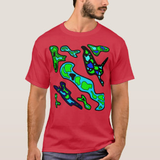 Amoeba-landskap T Shirt