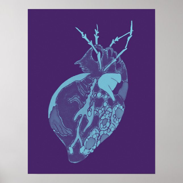 Amoeba Minx: Djuphavsområdet Poster (Framsidan)