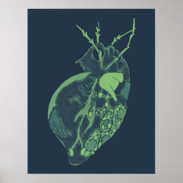 Amoeba Minx: Mildew Hue Poster