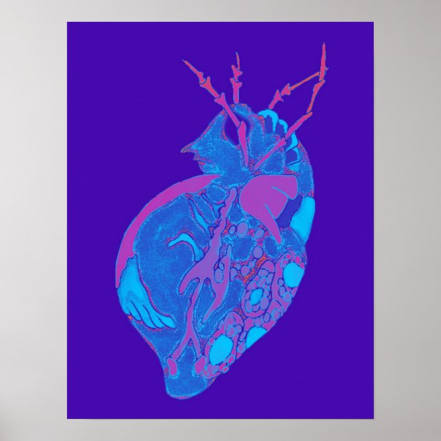 Amoeba Minx: Shockwave Blues Poster (Framsidan)