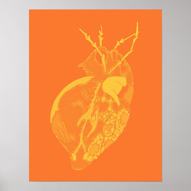 Amoeba Minx: Tangerine Skin Poster (Framsidan)
