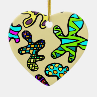 Amoebas! Julgransprydnad Keramik