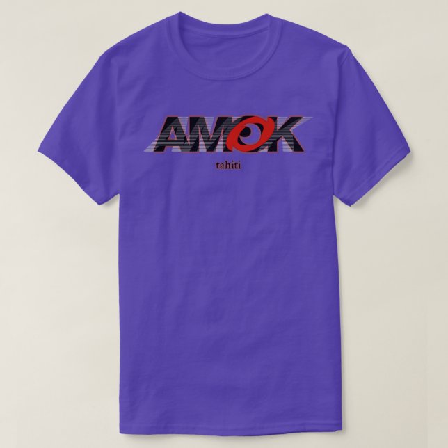 AMOK tahiti T Shirt (Design framsida)