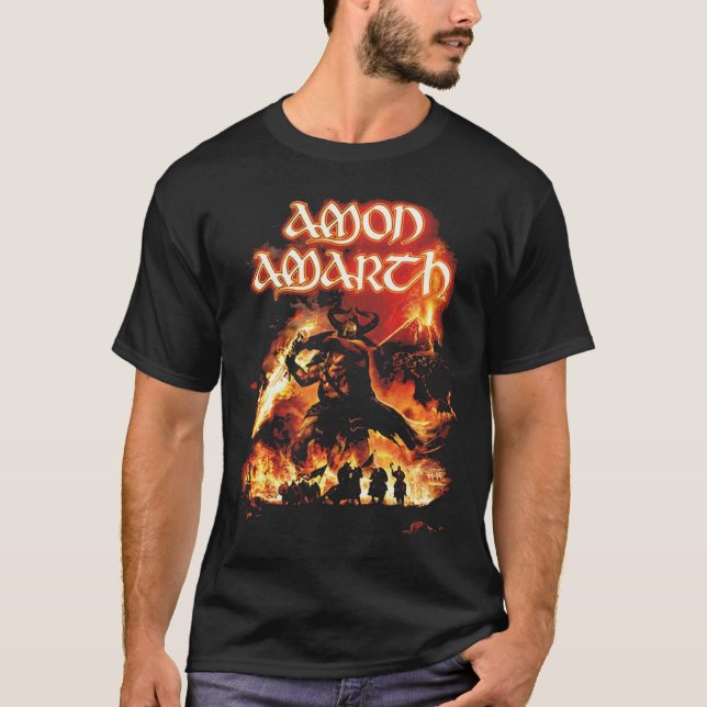 Amon Amarth Best T Shirt (Framsida)