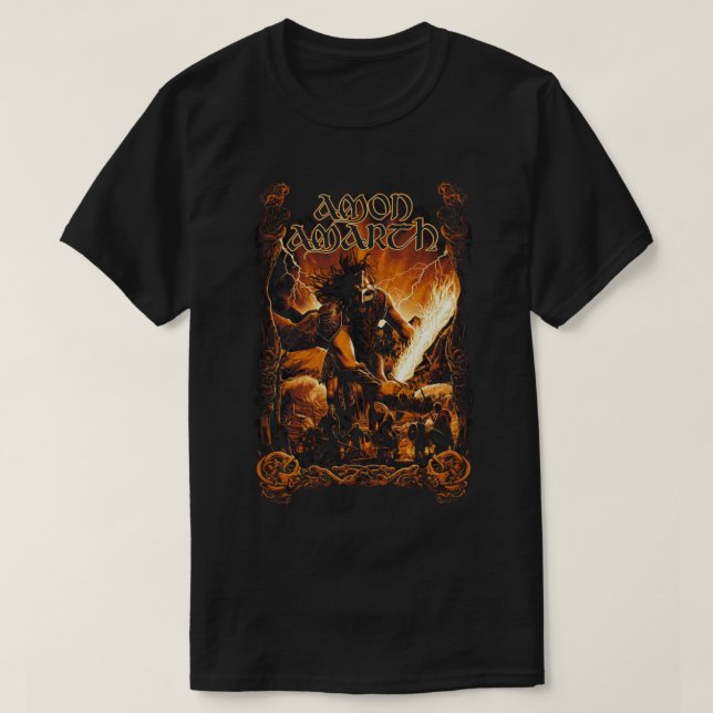 Amon Amarth Best Trending T Shirt (Design framsida)