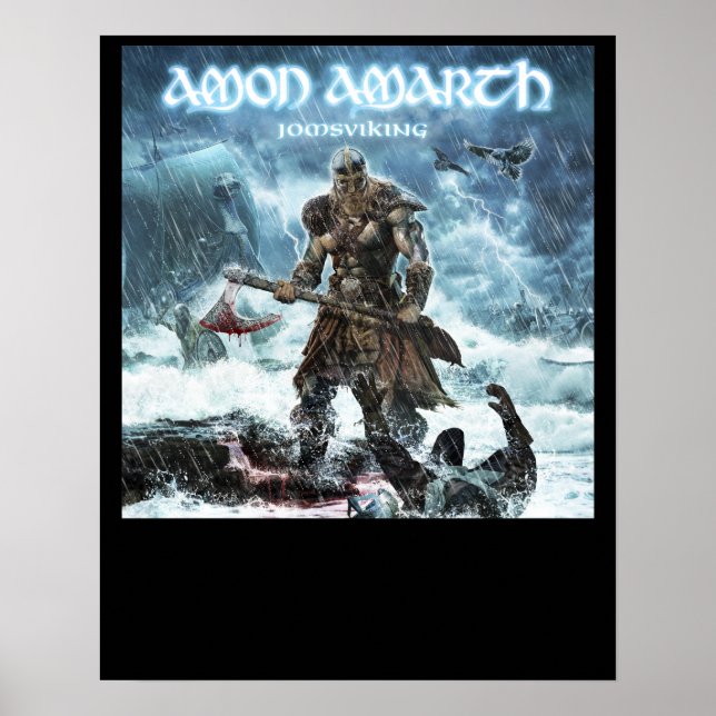 Amon Amarth - Första Dödan Poster (Framsidan)