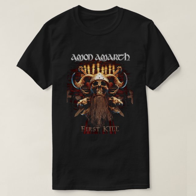 Amon Amarth Första Dödan T Shirt (Design framsida)