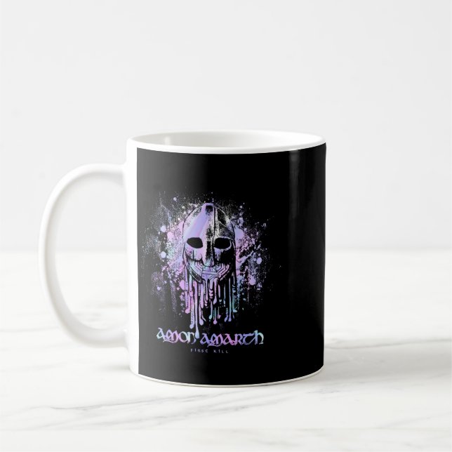 Amon Amarth Graphic Music Gift för Fläkt Kaffemugg (Vänster)