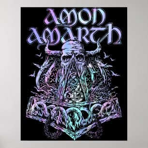 Amon Amarth Music Gift För manar kvinnor Poster