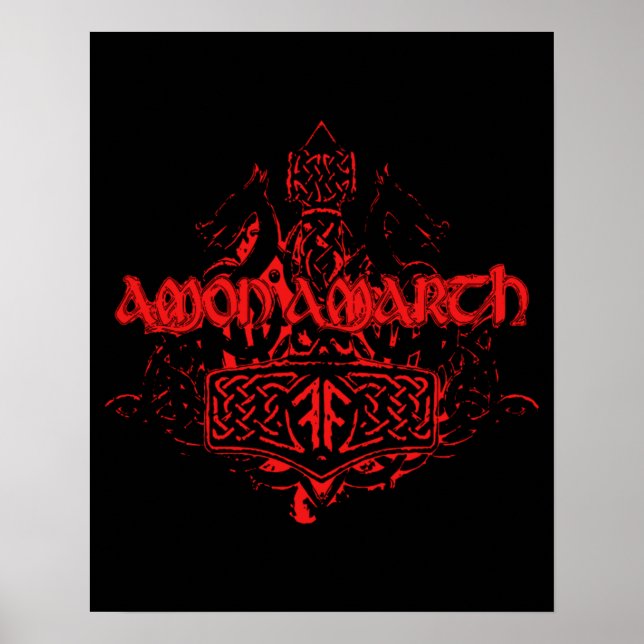 Amon Amarth Music Legends bästa merch Poster (Framsidan)