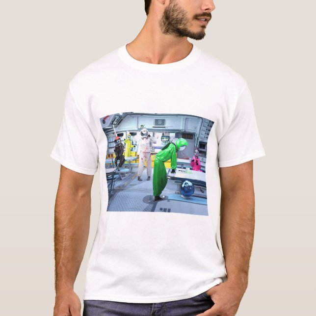 Among Us Xjqp44 - Konsttryck T Shirt (Framsida)