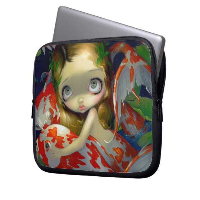 "Amongst hänger lös Koien" elektronik Laptop Sleeve (Framsidan Vänster)