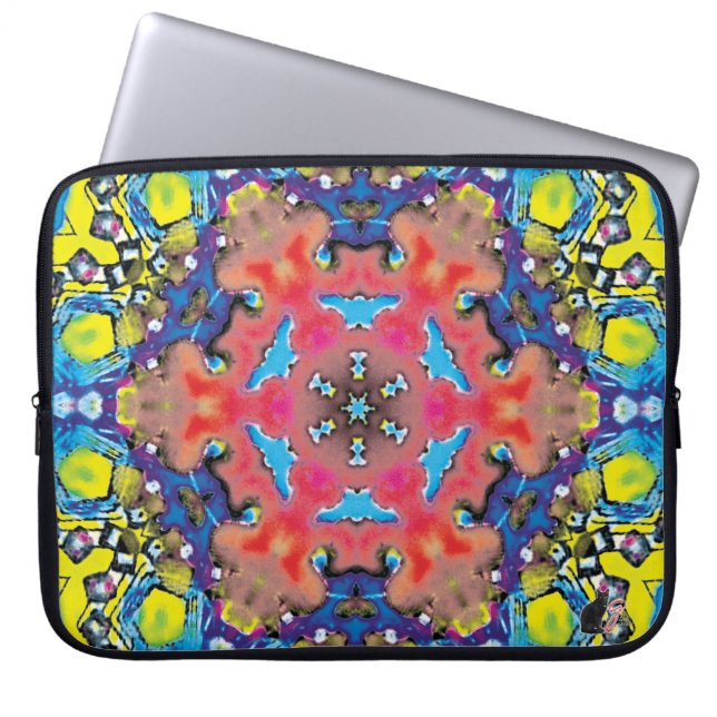 Amonium Kaleidoscope Laptop Sleeve (Framsidan)