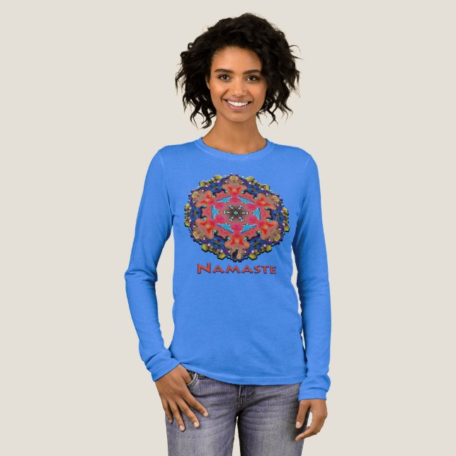 Amonium Namaste Kalejdoskop T-shirt (Hel framsida)
