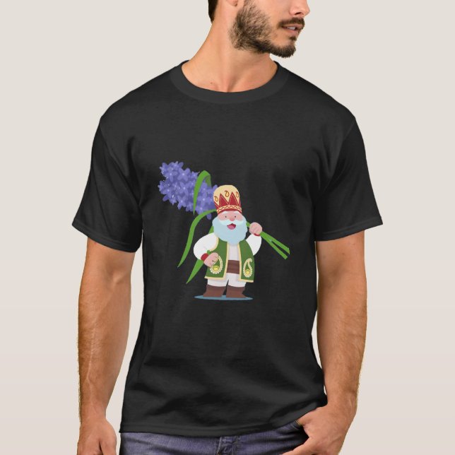 Amoo Norouz And Sonbol Symbols Of Persian New Year T Shirt (Framsida)
