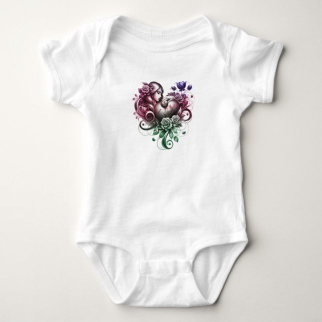 Amor de Madre T Shirt (Framsida)