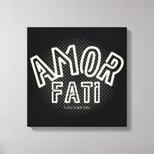 Amor Fati - Älska Din Öde Canvastryck