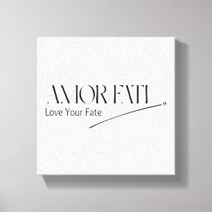 Amor Fati - Älska Din Öde Canvastryck