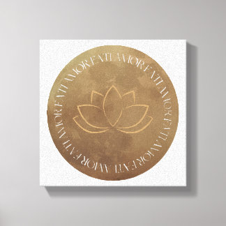 Amor Fati Lotus – Omfamna ditt öde Canvastryck