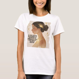 AMOR PROPIO DE (NOMBRE) NO SE IMPONE SE EXPRESA  T SHIRT