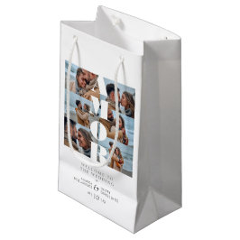 AMOR Quote White Collage Welcome Wedding 6 Photos