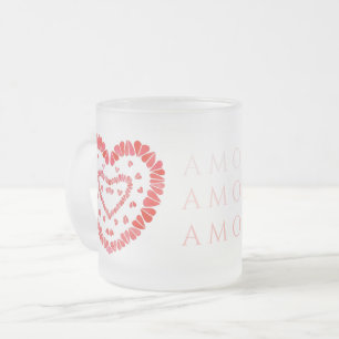 AMOR-SPANISH LOVE Frostad Glas Mugg