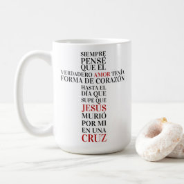 Amor verdadero kaffemugg