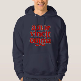 Amor vincit omnia hoodie