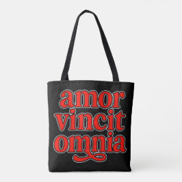 Amor vincit omnia tygkasse